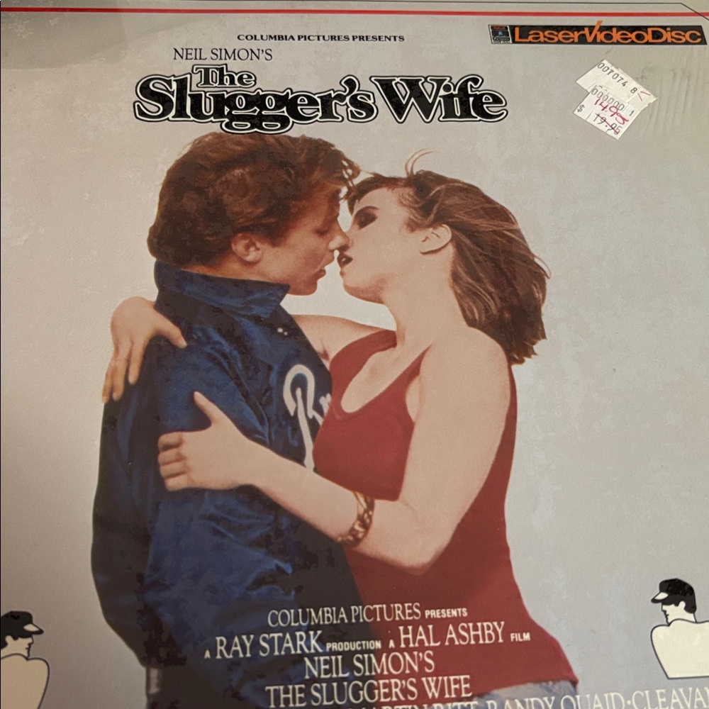 The Slugger's Wife LaserDisc